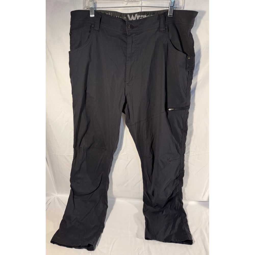Wrangler ATG All Terrain Gear Mens Black Outdoor Hiking Pants 38x30 NT645CV